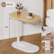 C Shaped Side Table Compact Modern Sofa Coffee Table With Light Luxury Style 3