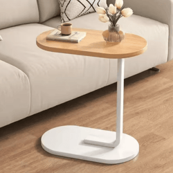c shaped side table compact modern sofa coffee table with light luxury style