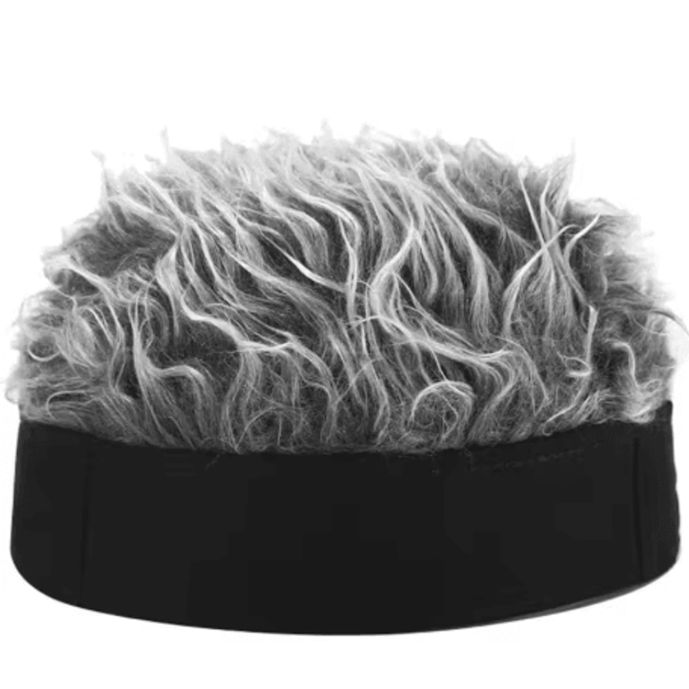 Spiked Hair Baseball Cap Wig Adjustable Unisex Wig Cap Sun Hat For Casual And Cycling Wear 9