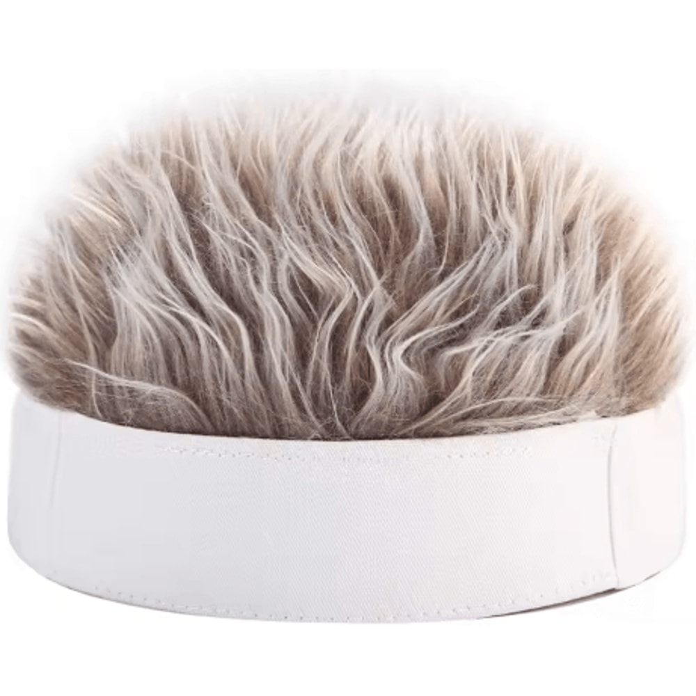 Spiked Hair Baseball Cap Wig Adjustable Unisex Wig Cap Sun Hat For Casual And Cycling Wear 5