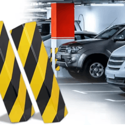 car foam warning sign bumper protector self adhesive reflective safety strip for garage walls