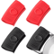 Silicone Assist Handle Holders Insulated Hot Pot Handle Covers For Cast Iron Wok And Frying Pan Red 3