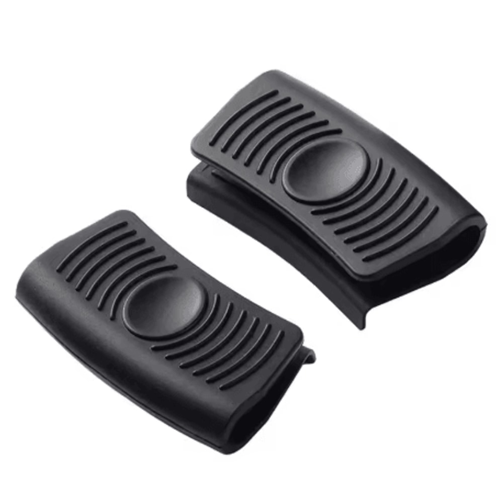 Silicone Assist Handle Holders Insulated Hot Pot Handle Covers For Cast Iron Wok And Frying Pan Red 7