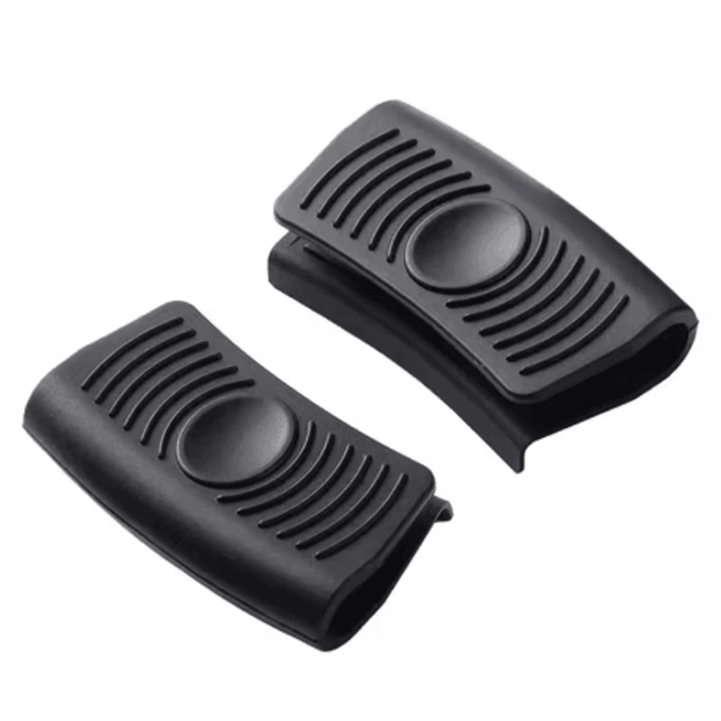 Silicone Assist Handle Holders Insulated Hot Pot Handle Covers For Cast Iron Wok And Frying Pan Red 7