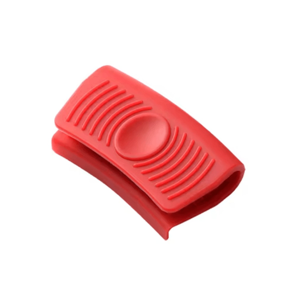 Silicone Assist Handle Holders Insulated Hot Pot Handle Covers For Cast Iron Wok And Frying Pan Red 9