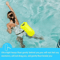 Inflatable Swim Buoy Dry Bag Towable Waterproof Safety Bucket For Swimming And Water Sports 9