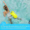 Inflatable Swim Buoy Dry Bag Towable Waterproof Safety Bucket For Swimming And Water Sports 9