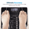 Smart Body Fat Scale With LED Display USB Rechargeable Digital Body Composition Analyzer With App 4