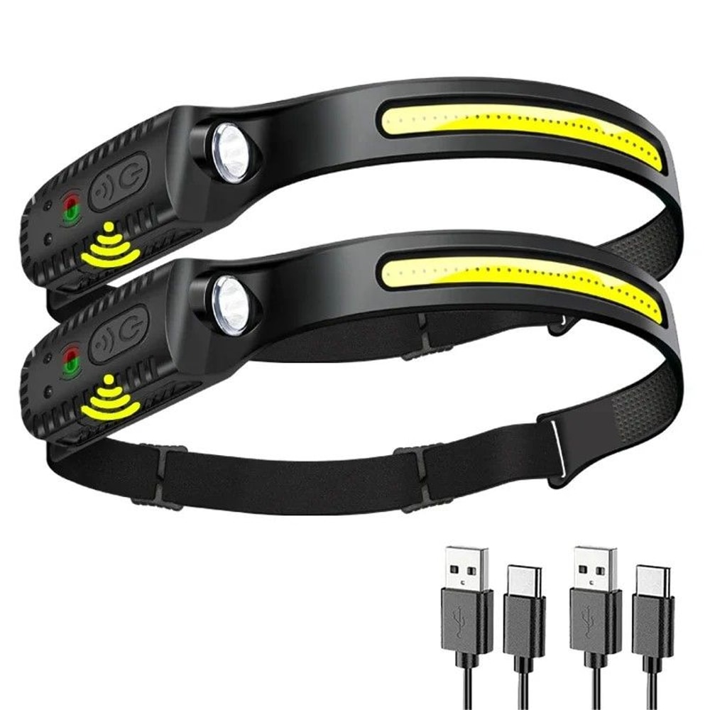 Motionactivated headlamp in low light