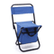 Foldable Fishing Chair With Cooler Bag Lightweight Portable Stool With Backrest 220 Lb Capacity 3
