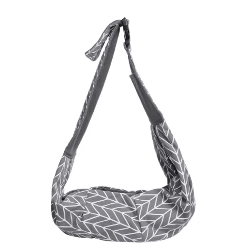 Comfortable Pet Harness Carrier Sling Spacious Hands Free Pet Sling Bag For Small And Medium Pets 2