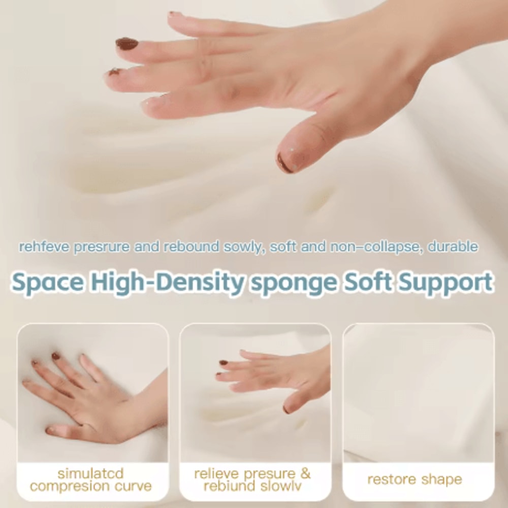 Wedge Shaped Bed Pillow 9 Inch High Support Triangular Pillow For Sleep Reading And Rest 3