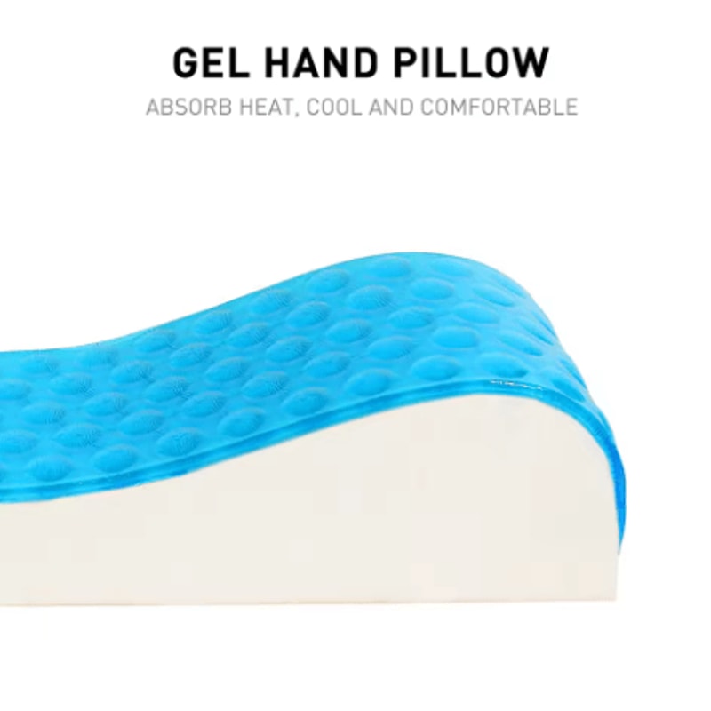 2PCS Memory Gel Armrest Pads Ergonomic Elbow And Hand Rest Cushions For Office Car And Gaming Chair 2