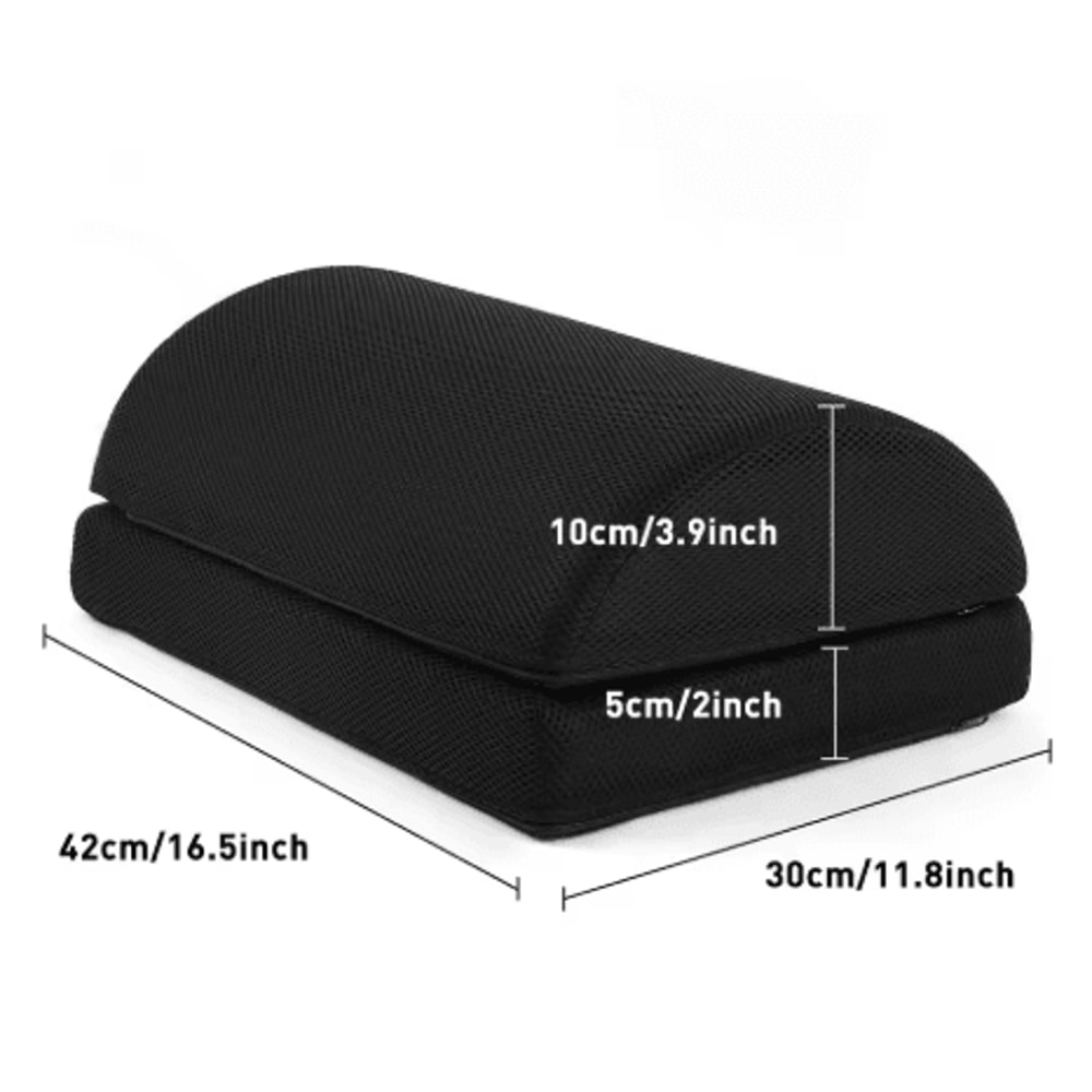 Ergonomic Under Desk Foot Rest Adjustable Height Foot Stool For Office And Gaming Chairs 4