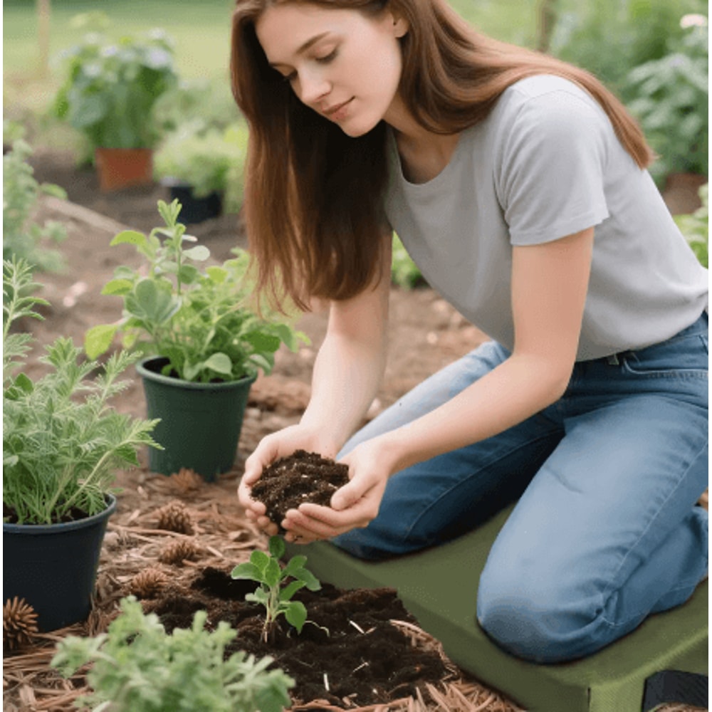 Extra Thick Garden Knee Pad Waterproof Non Slip Kneeling Cushion For Gardening And Repairs 3