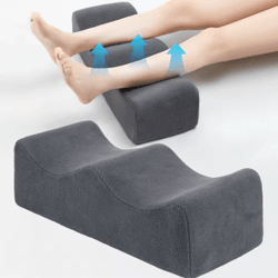 ergonomic leg pillow with straps waist pain relief leg raiser cushion for bed and sofa