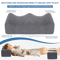 Ergonomic Leg Pillow With Straps Waist Pain Relief Leg Raiser Cushion For Bed And Sofa 7