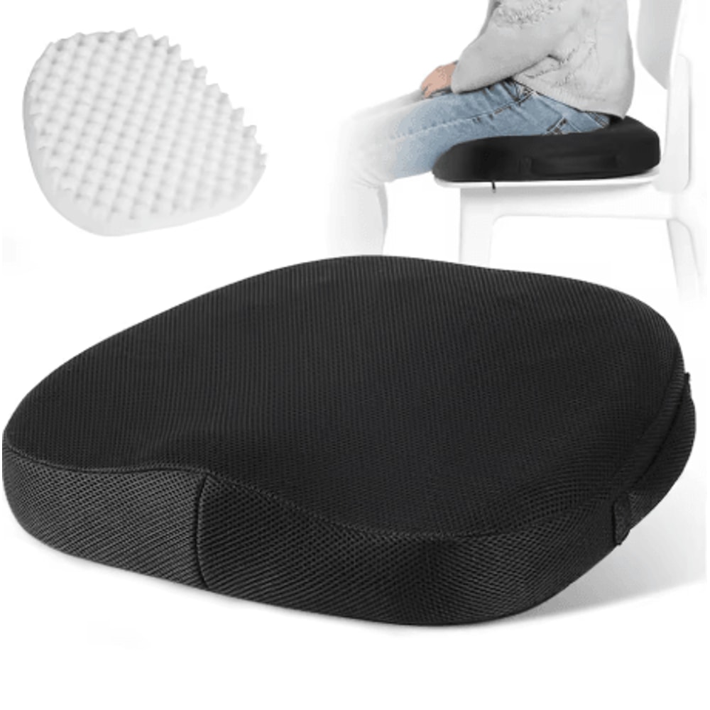 Wave Shaped Breathable Seat Cushion Pressure Relief Massage Cushion For Hips And Buttocks 0