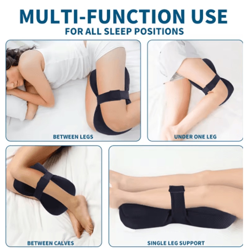 Ergonomic Knee Pillow For Side Sleepers Joint And Sciatic Relief Support Cushion 4