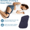 Ergonomic Knee Pillow For Side Sleepers Joint And Sciatic Relief Support Cushion 6