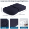 Ergonomic Knee Pillow For Side Sleepers Joint And Sciatic Relief Support Cushion 8