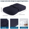 Ergonomic Knee Pillow For Side Sleepers Joint And Sciatic Relief Support Cushion 8