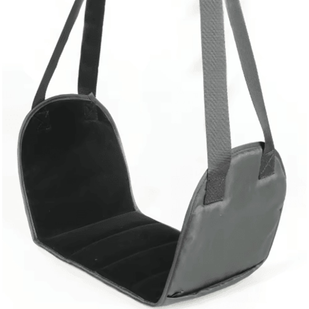 Airplane Foot Hammock With Memory Foam Adjustable Travel Foot Rest With Removable Pad 1