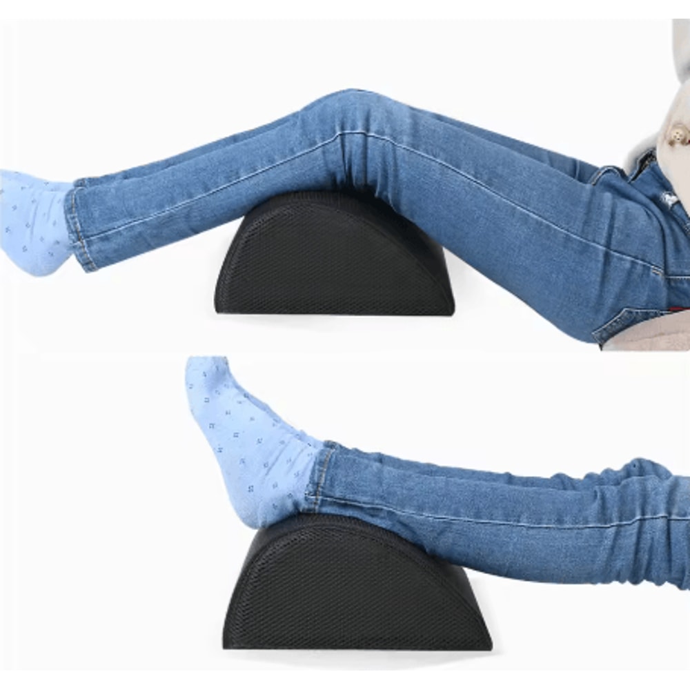 Memory Foam Office Footstool Ergonomic Leg Lift Pillow For Work Desk And Home Office 4