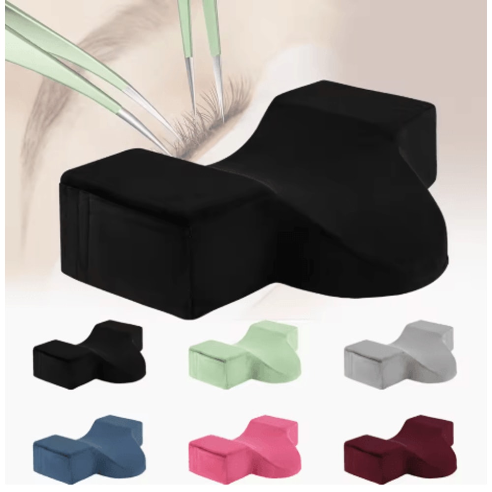 U Shaped Memory Foam Eyelash Pillow Ergonomic Neck Support For Lash Extensions And Beauty Treatment 11