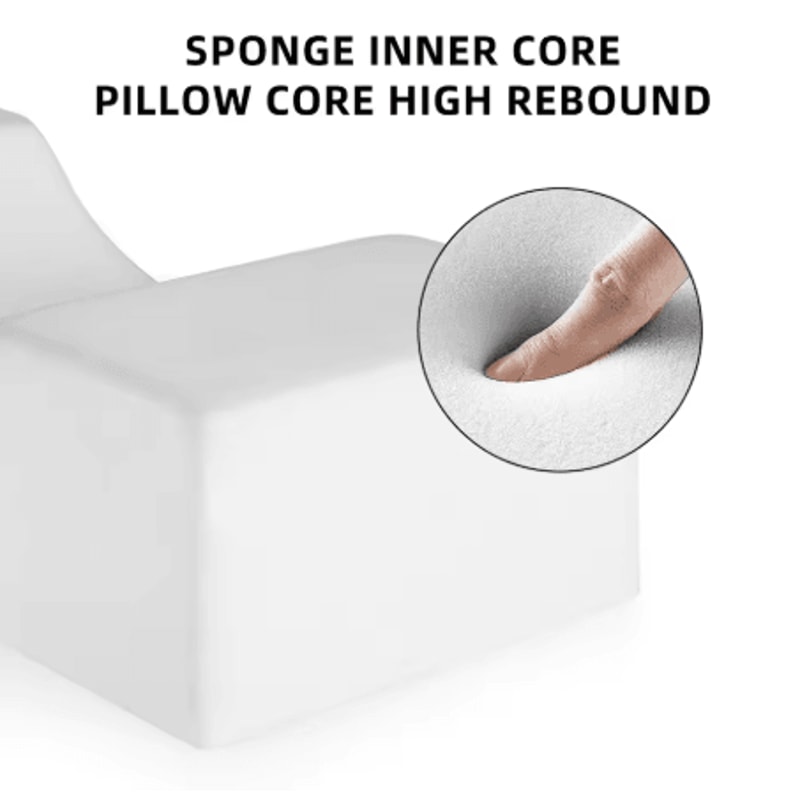 U Shaped Memory Foam Eyelash Pillow Ergonomic Neck Support For Lash Extensions And Beauty Treatment 7