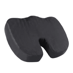 u shaped breathable seat cushion wave sponge massage cushion for coccyx and buttock pressure relief