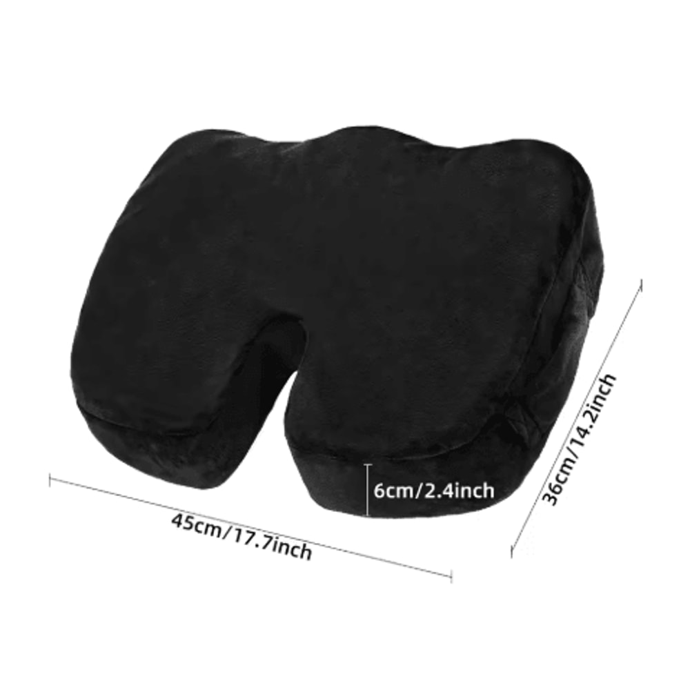 U Shaped Breathable Seat Cushion Wave Sponge Massage Cushion For Coccyx And Buttock Pressure Relief 4