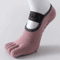Womens Five Finger Yoga Socks Anti Slip Cotton Fitness Socks For Pilates And Training 2