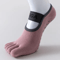 Womens Five Finger Yoga Socks Anti Slip Cotton Fitness Socks For Pilates And Training 2