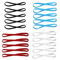 5PCS Candy Color Sports Headbands Anti Slip Elastic Yoga Hair Bands For Men And Women 6