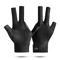 Open Finger Billiard Glove Breathable Polyester Snooker And Pool Glove With Adjustable Strap 1