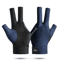 Open Finger Billiard Glove Breathable Polyester Snooker And Pool Glove With Adjustable Strap 2