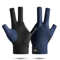 Open Finger Billiard Glove Breathable Polyester Snooker And Pool Glove With Adjustable Strap 2