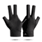 Open Finger Billiard Glove Breathable Polyester Snooker And Pool Glove With Adjustable Strap 3