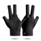 Open Finger Billiard Glove Breathable Polyester Snooker And Pool Glove With Adjustable Strap 3