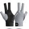 Open Finger Billiard Glove Breathable Polyester Snooker And Pool Glove With Adjustable Strap 5