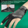 Open Finger Billiard Glove Breathable Polyester Snooker And Pool Glove With Adjustable Strap 10