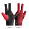 Open Finger Billiard Glove Breathable Polyester Snooker And Pool Glove With Adjustable Strap 11