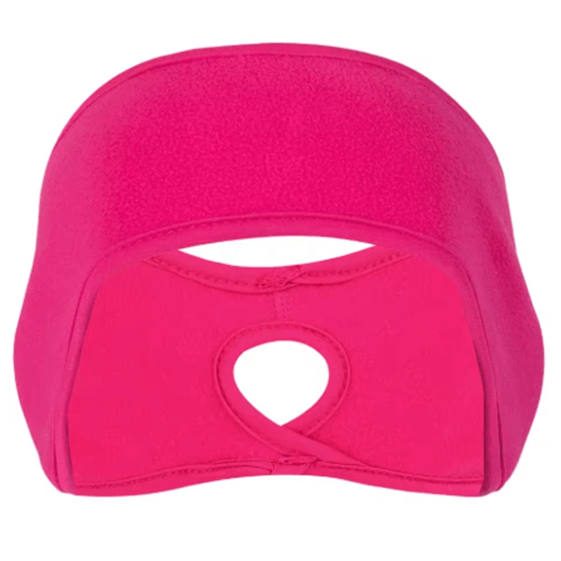 Winter Ponytail Headband Ear Warmer Windproof Running Head Wrap For Women 2