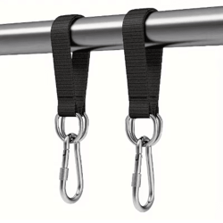 durable hammock hanging belt set 1 to 2pcs heavy duty straps with steel alloy hooks for camping and hiking