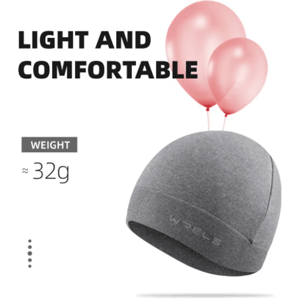 WRELS Winter Cycling Cap Windproof Thermal Helmet Liner For MTB Running And Motorcycle Unisex 5