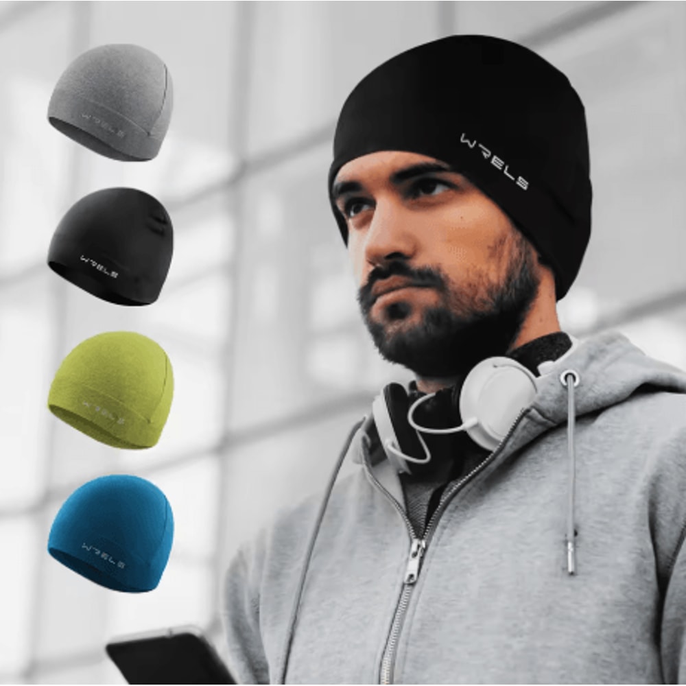 WRELS Winter Cycling Cap Windproof Thermal Helmet Liner For MTB Running And Motorcycle Unisex 0