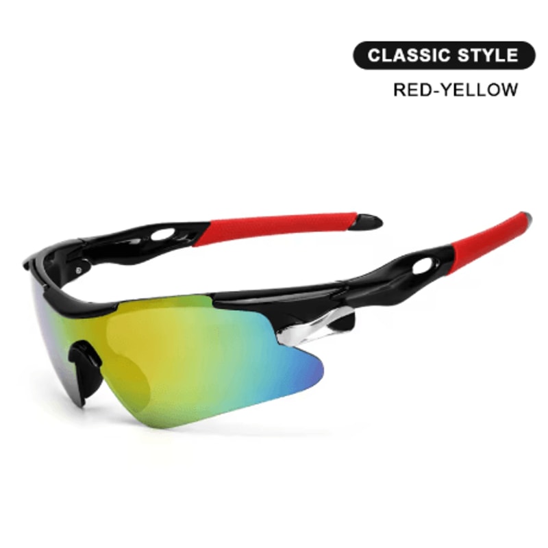 Sports Cycling Sunglasses For Men MTB Road Bike Riding Protection Goggles 6