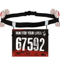 Running Race Number Belt Adjustable Bib Holder Waist Pack With 6 Gel Loops For Triathlon And Marath 1