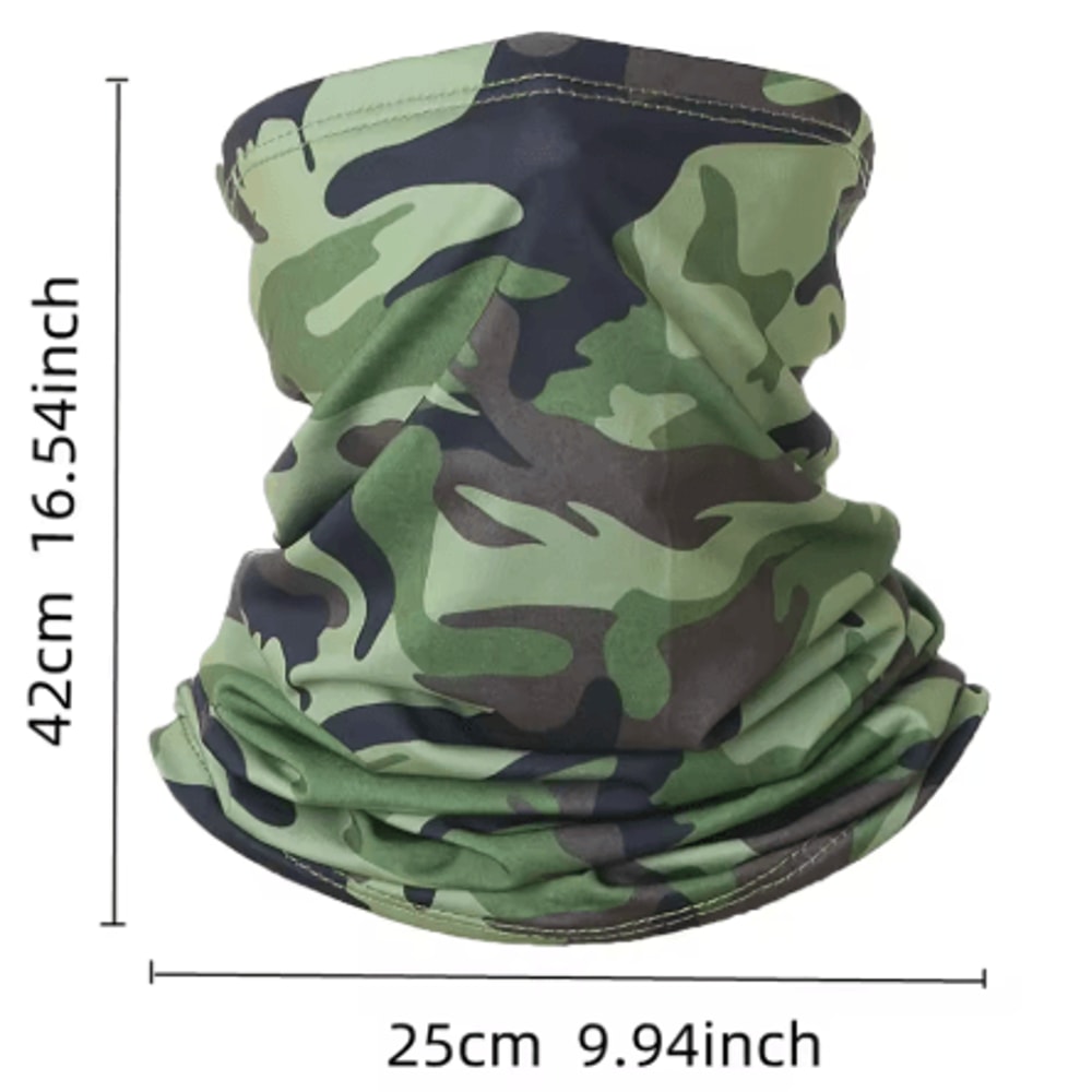 Outdoor UV Protection Bandana Scarf Multifunctional Neck Warmer Face And Head Wrap For Fishing Hiki 12